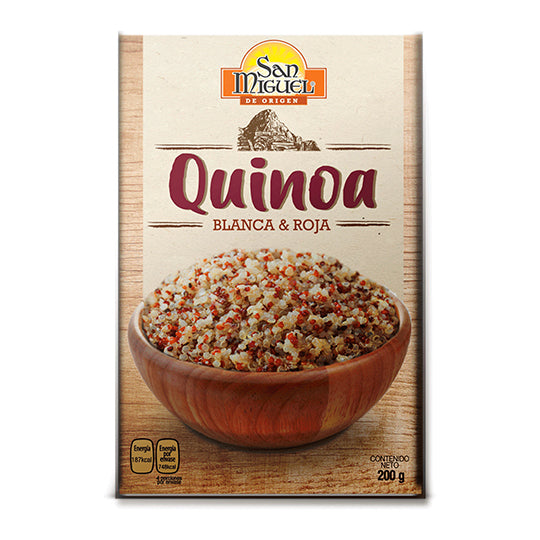 Quinoa Roja y Blanca, San Miguel 200 g