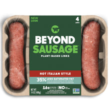 Cargar imagen en el visor de la galería, Sausage Hot Italian, Beyond Meat 400 g