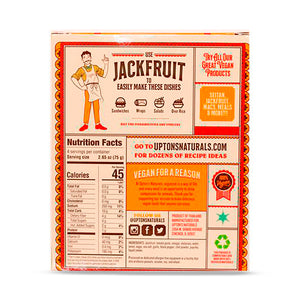 Bar-B-Que Jackfruit, Upton’s naturals 300 g