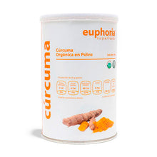 Cargar imagen en el visor de la galería, Cúrcuma Orgánico, Euphoria Superfoods 100 g