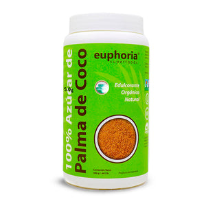 Azúcar de Palma de Coco Orgánico, Euphoria Superfoods 300 g