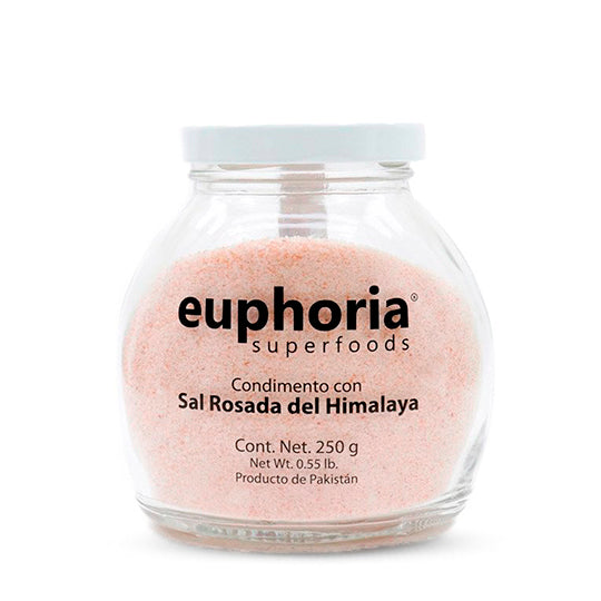 Sal Rosa del Himalaya Natural, Euphoria Superfoods 250 g