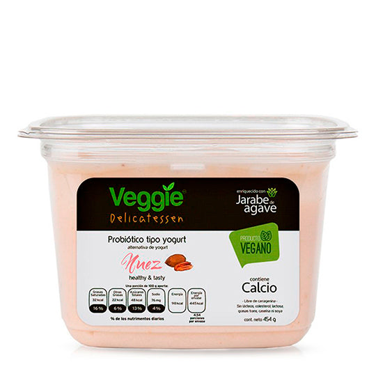 Yogurt Vegano de Nuez, Veggie Delicatessen 454 g