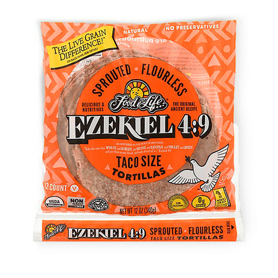 Tortillas Orgánicas Sprouted Grain Ezekiel 340 g