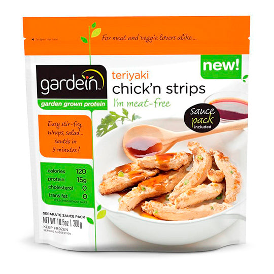 Teriyaki Chicken Strips, Gardein 300 g
