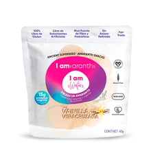 Cargar imagen en el visor de la galería, Obleas Sabor Vainilla Veracruzana de Amaranto, I am (aranth) 40 g
