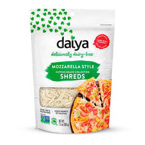 Cutting Board Dairy Free Gluten Free Soy Free And Plant Based Mozzarella Shreds, Daiya 200 g