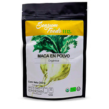 Cargar imagen en el visor de la galería, Sensum Foods, Maca Orgánica, Bolsa Negra 200 g