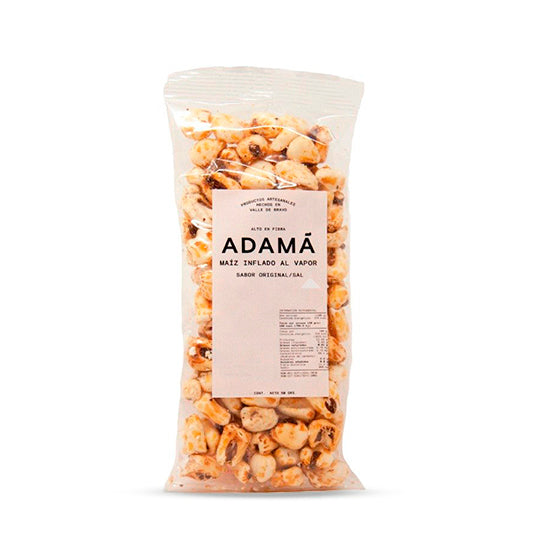 Botana Con Sal de Maíz Inflado al Vapor, Adamá 50 g
