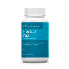 Cargar imagen en el visor de la galería, F11 - Herbal Paz, Suplemento Alimenticio, SBN 90 caps.