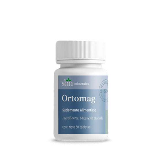 Ortomag, Suplemento Alimenticio, SBN 30 tab.