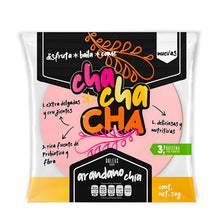 Cargar imagen en el visor de la galería, Obleas Sabor Arándano Chía Hechas de Amaranto 100% Naturales, Cha Cha Cha 50 g
