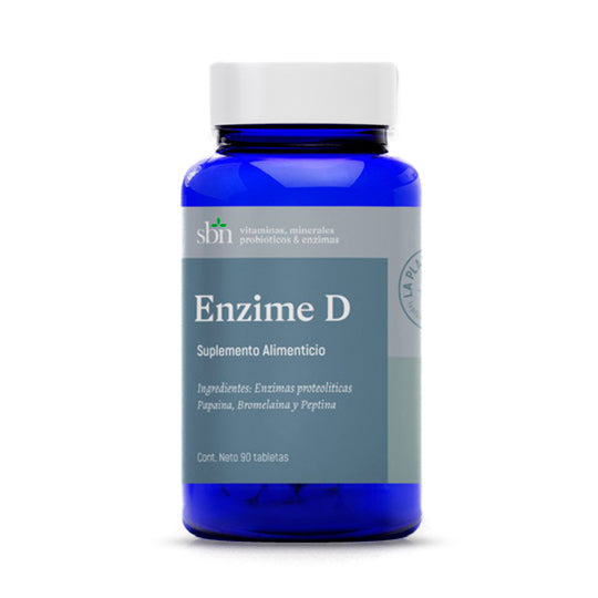 Enzime D, Suplemento Alimenticio, SBN 90 tab.