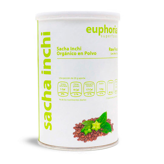 Sacha Inchi Orgánico, Euphoria Superfoods 150 g
