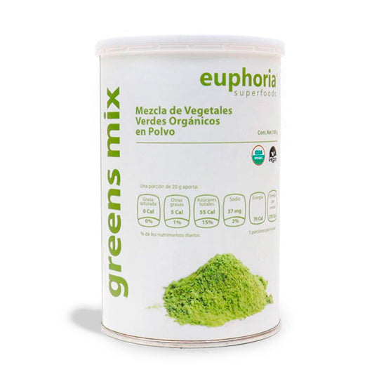 Green Mix Orgánico, Euphoria Superfoods 100 g