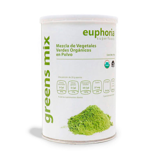 Green Mix Orgánico, Euphoria Superfoods 100 g