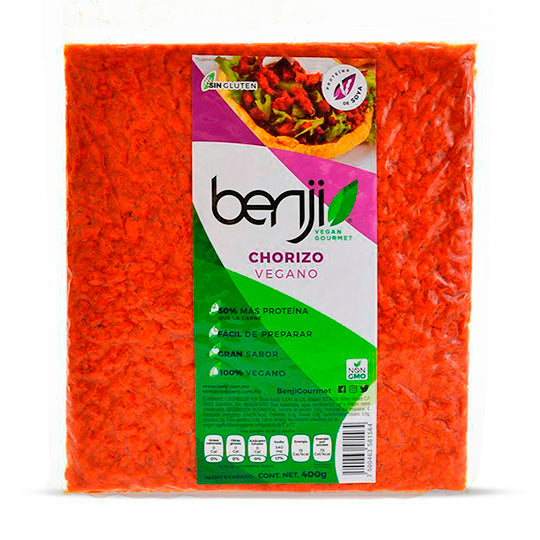 Chorizo Vegano Benji 400 g