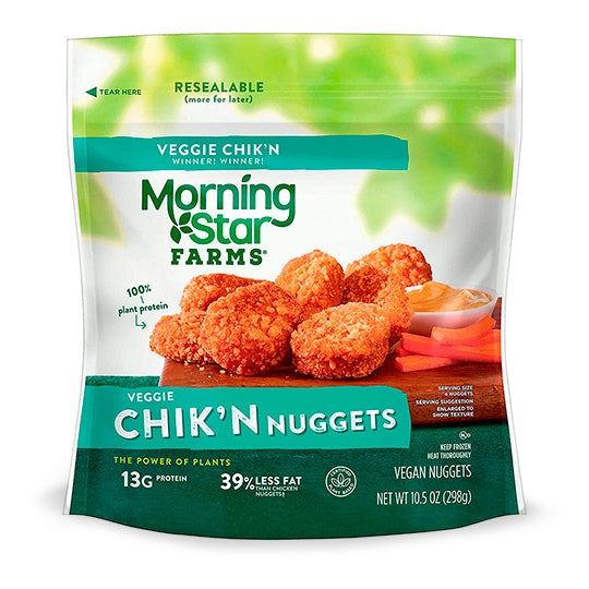 Veggie Chik'n Nuggets, MorningStar Farms 298 g