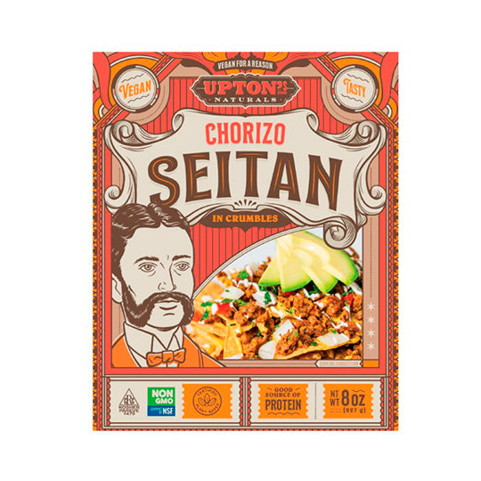 Chorizo Seitan, Upton’s naturals 227 g