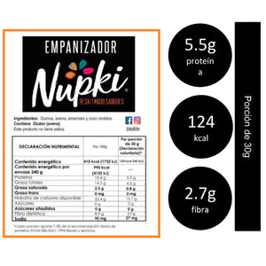 Empanizador Vegano, Nupki 240 g
