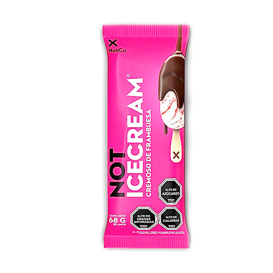 Not IceCream Paleta de Frambuesa, NotCo 68 g