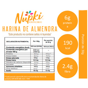 Harina de Almendra, Nupki 400 g