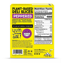 Cargar imagen en el visor de la galería, Deli Slices Peppered, Tofurky 156 g