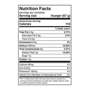 Garden Veggie Burgers, MorningStar Farms 268 g