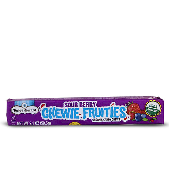 Organic Chewie Fruities Sour Berry Chews, Torie & Howard 59.5 g