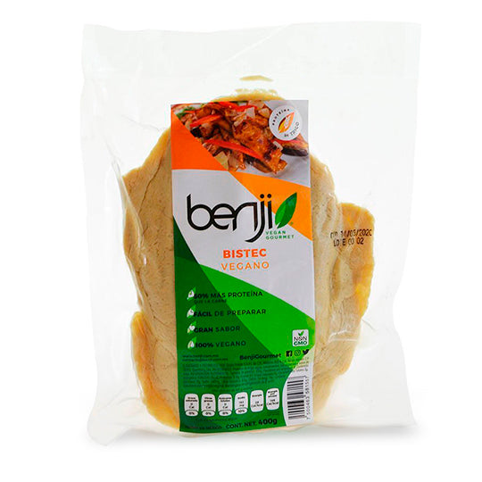 Bistec Natural Vegano Benji 400 g