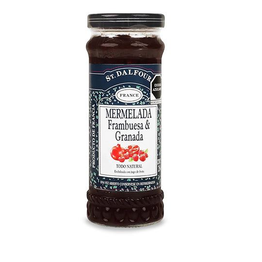 Mermelada de Frambuesa y Granada, St. Dalfour 284 g