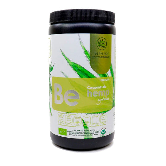 Corazones de Hemp Orgánicos, Be Hemp! 454 g