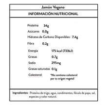 Cargar imagen en el visor de la galería, Jamón Vegano Benji 250 g
