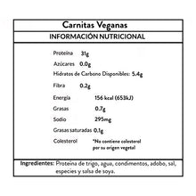 Cargar imagen en el visor de la galería, Carnitas Veganas Benji 400 g