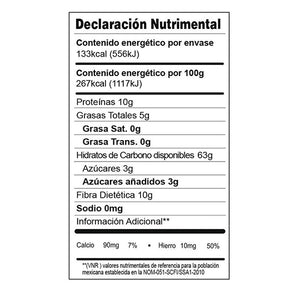 Obleas Sabor Chocolate Cremoso Hechas de Amaranto 100% Naturales, Cha Cha Cha 50 g