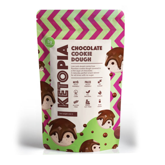 Keto Chocolate Cookie Dough Bites, Ketopia 150 g