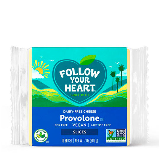 Provolone Slice, Follow your Heart 200 g