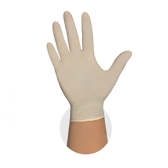 Guantes de látex. Bolsa con 100 Piezas