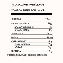 Cargar imagen en el visor de la galería, Goji Berries 100 g