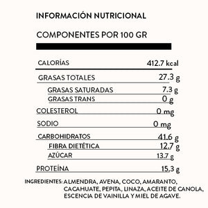 Granola Artesanal Vegana 250 g