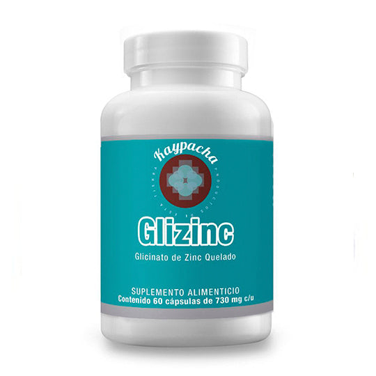 Glizinc, Suplemento Alimenticio, Kaypacha 60 caps