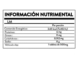 LM, Suplemento Alimenticio, SBN 60 tab.