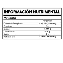Cargar imagen en el visor de la galería, Metabiofit, Suplemento Alimenticio, SBN 60 tab.