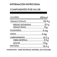 Cargar imagen en el visor de la galería, Nuez Brasileña 100 g