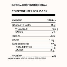 Cargar imagen en el visor de la galería, Pasta de Lenteja 250 g