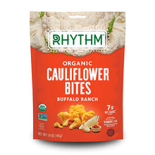 Cargar imagen en el visor de la galería, Organic Buffalo Ranch Cauliflower Bites, Rhythm Superfoods 40 g