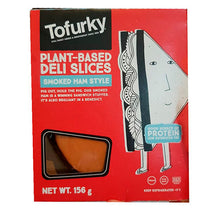 Cargar imagen en el visor de la galería, Plant-Based Deli Slices Smoked Ham Style, Tofurky 156  g