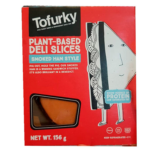 Plant-Based Deli Slices Smoked Ham Style, Tofurky 156  g