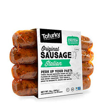 Cargar imagen en el visor de la galería, Italian Sausage, Tofurky 397 g