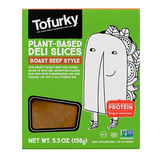Plant-Based Deli Slices Roast Beef Style Tofurky 156 g